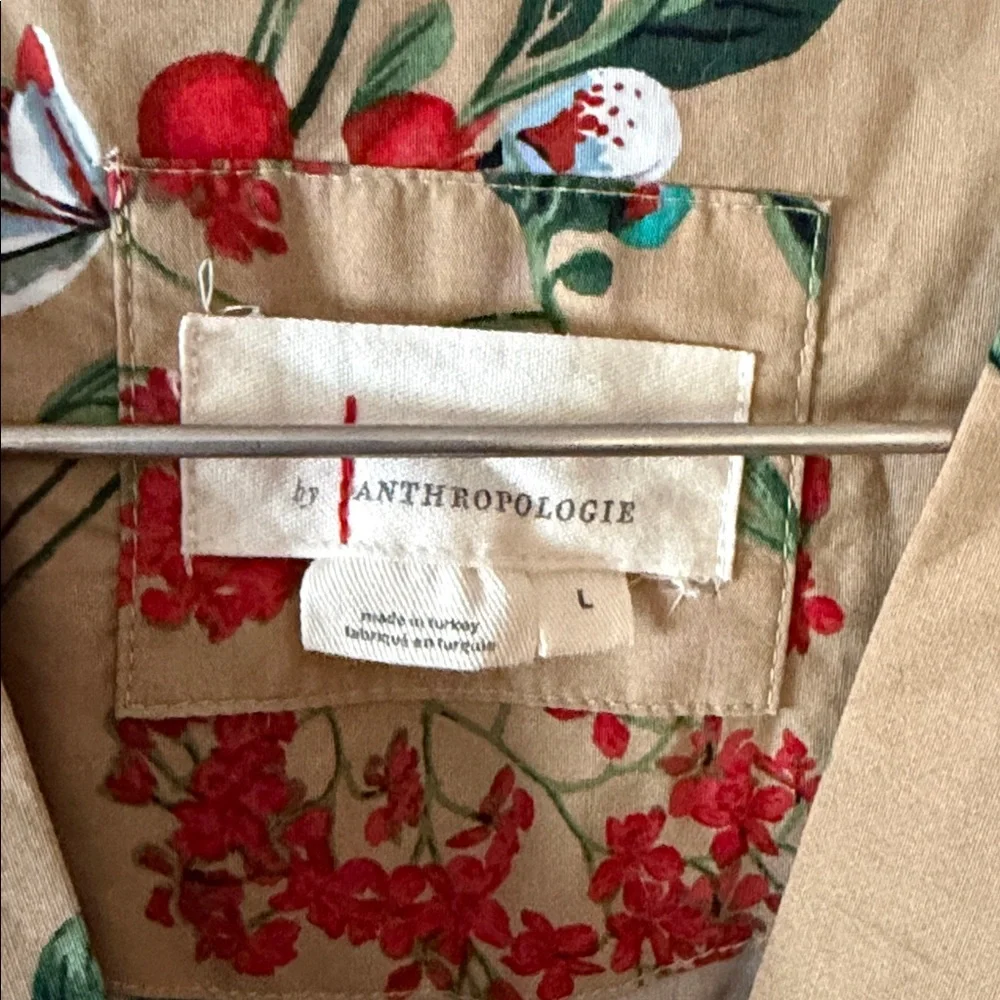 Anthropologie The Somerset Maxi Floral Dress Size L - Picture 6 of 8